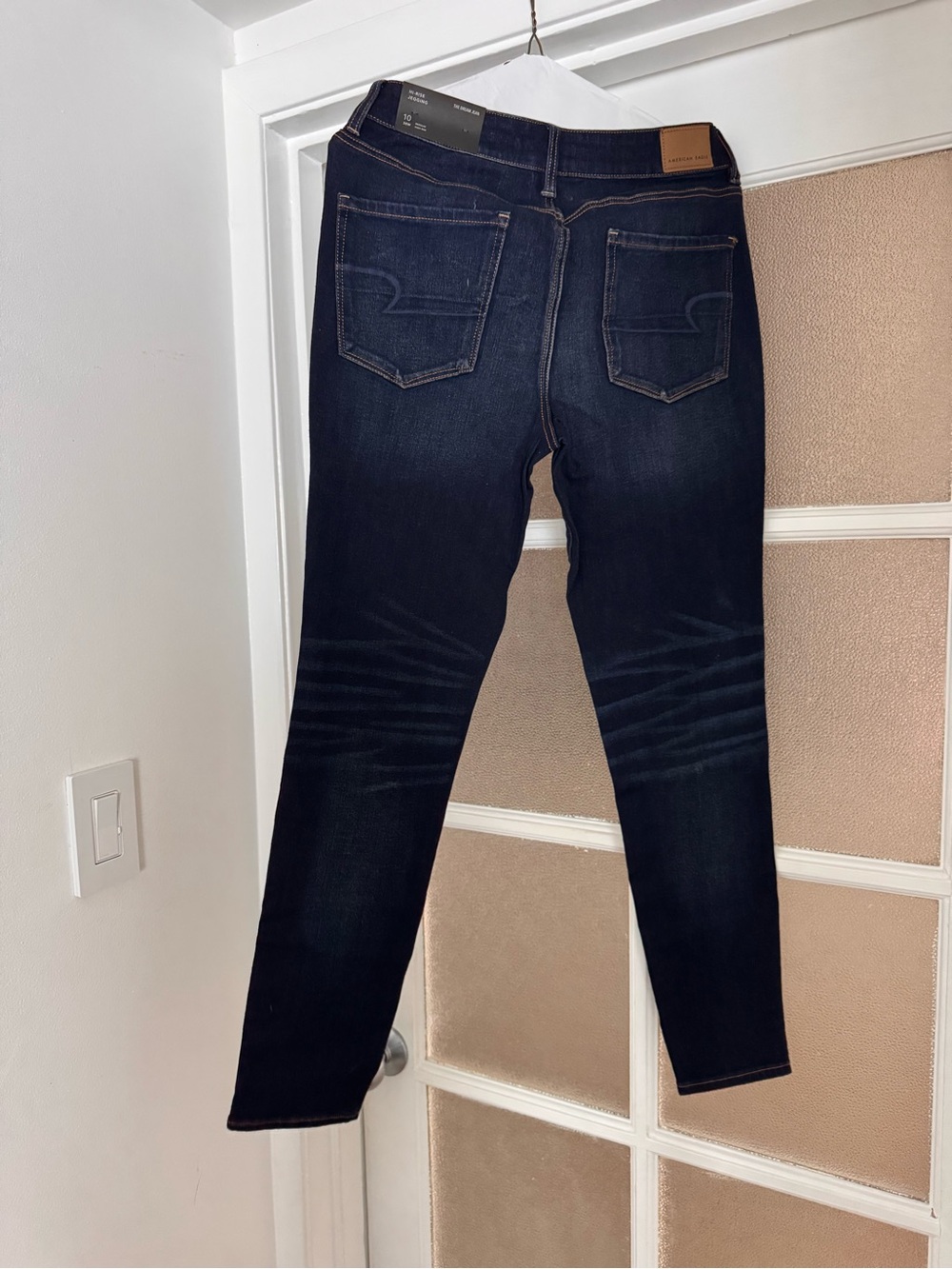 American Eagle Outfitters Dark Indigo Skinny Jeans - Picture 4 of 10